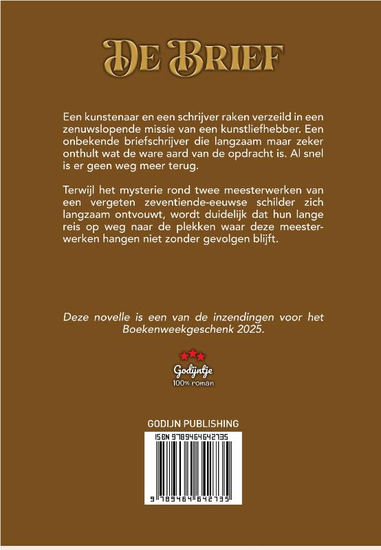 Achterkant van De brief