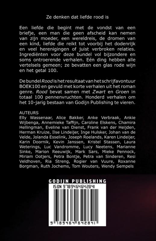 Achterkant van Rood