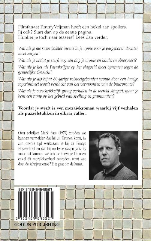 Achterkant van Voordat je sterft