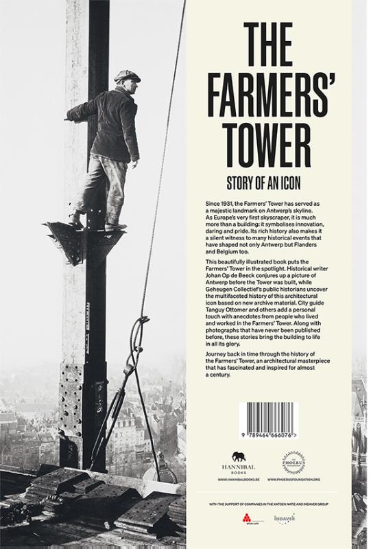 Achterkant van The Farmers' Tower – Story of an Icon