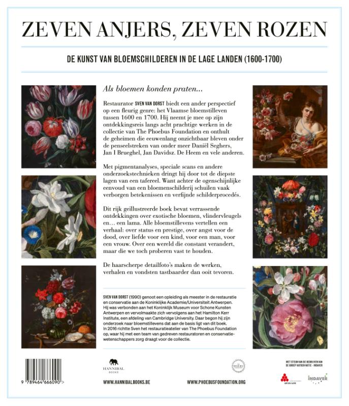 Achterkant van Zeven anjers, zeven rozen