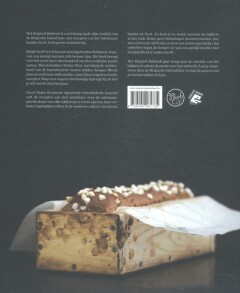 Achterkant van Belgisch bakboek