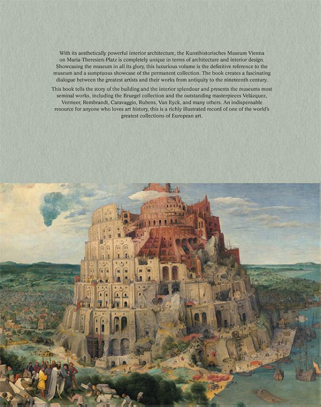 Achterkant van The Kunsthistorisches Museum Vienna
