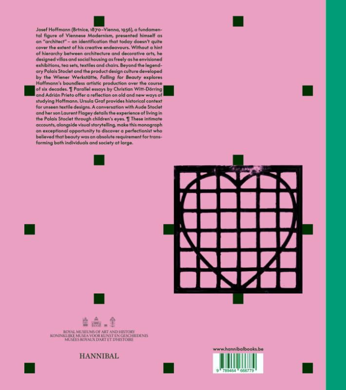 Achterkant van Josef Hoffmann – Beyond beauty and modernity