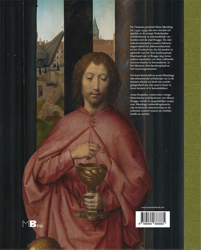 Achterkant van Hans Memling in Brugge