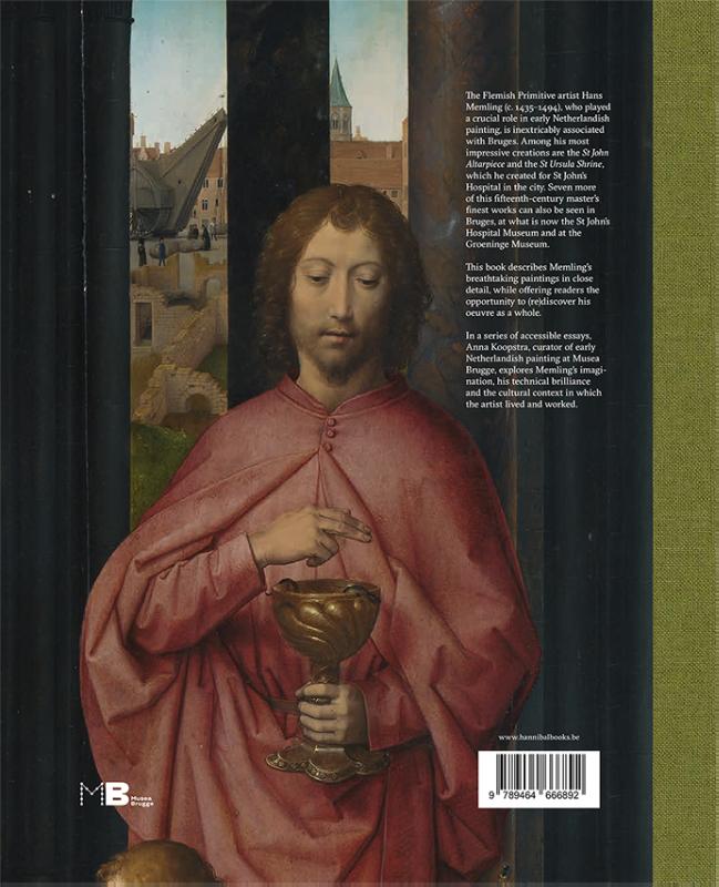Achterkant van Hans Memling in Bruges