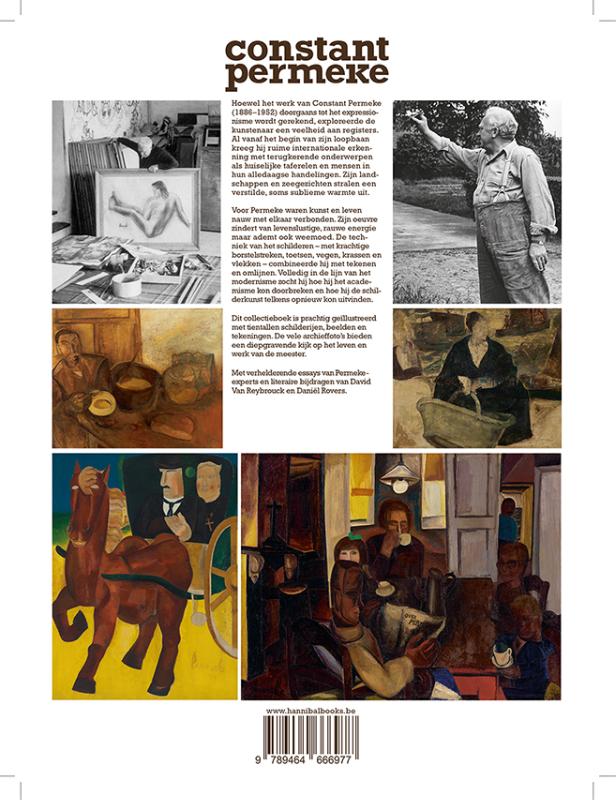 Achterkant van Constant Permeke