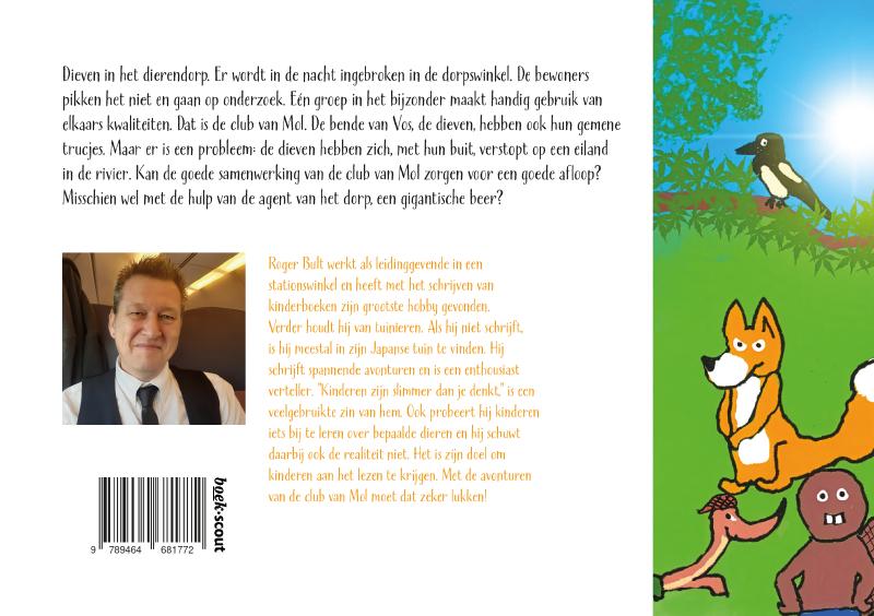 Achterkant van De bende van Vos