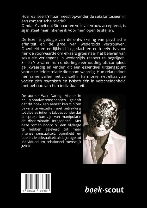 Achterkant van Het verhaal van Y