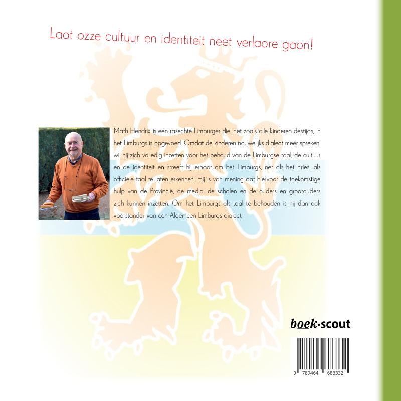 Achterkant van (Echte) Limburgers kalle plat