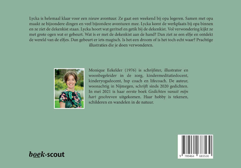 Achterkant van Lycka en de magische dekenkist van opa