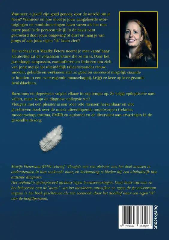 Achterkant van Vleugels met een pleister