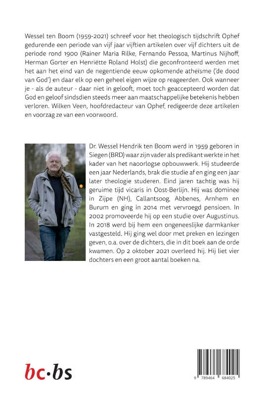 Achterkant van Dichters bij de dood van God