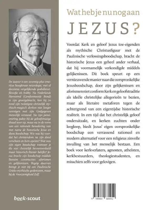 Achterkant van Wat heb je nu nog aan JEZUS?
