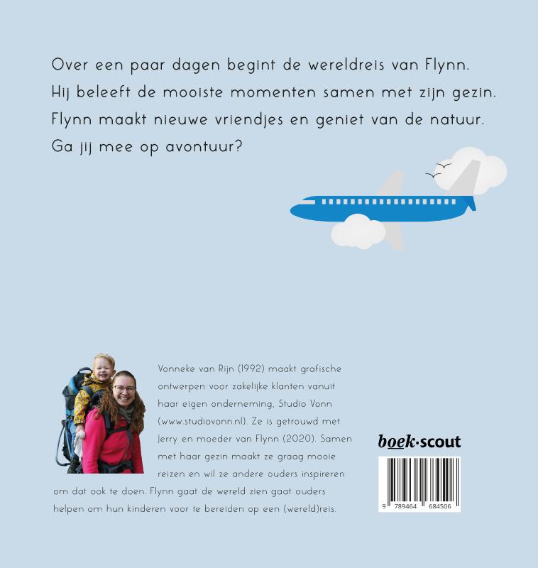 Achterkant van Flynn gaat de wereld zien