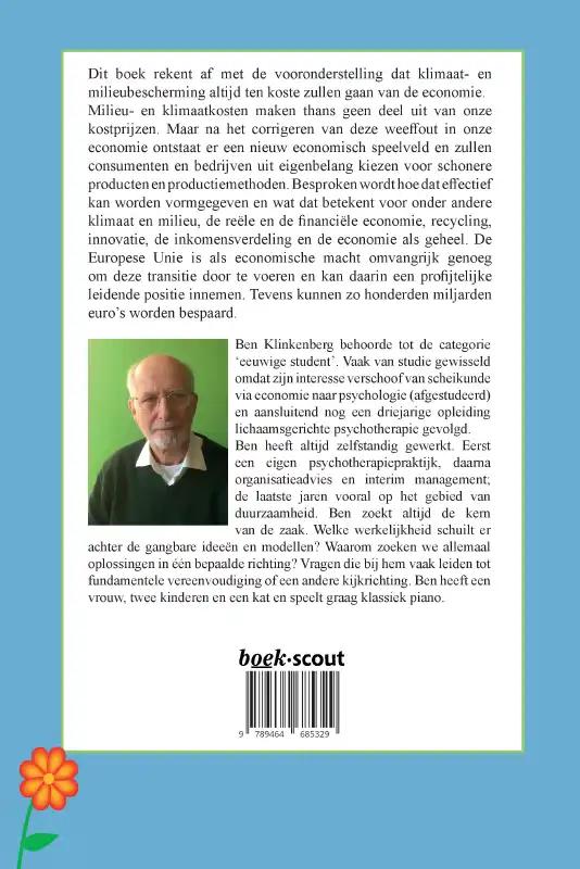 Achterkant van Naar een groene economie
