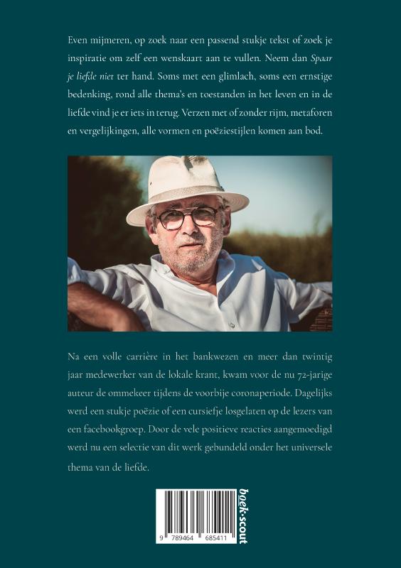 Achterkant van Spaar je liefde niet