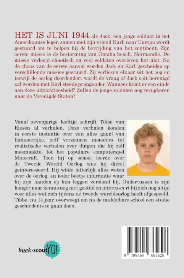 Achterkant van Bloederig zand