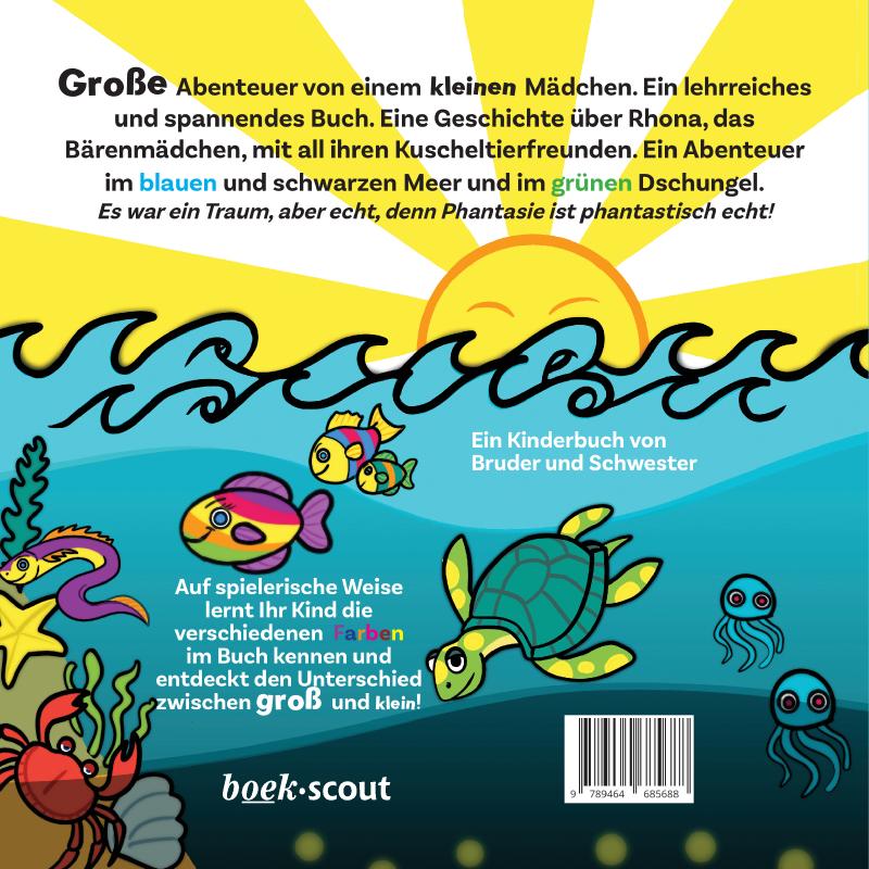 Achterkant van Rhona das Bärenmädchen