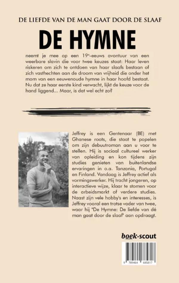 Achterkant van De Hymne