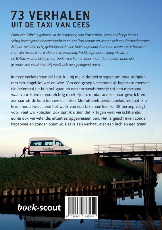 Achterkant van Taxi Cees
