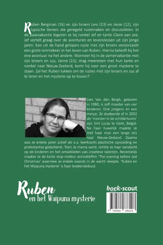 Achterkant van Ruben en het Waipuna mysterie