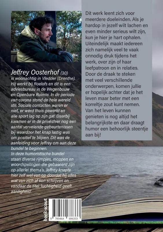 Achterkant van Luchtigheid geeft aardigheid
