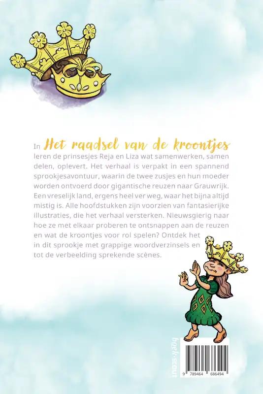 Achterkant van Het raadsel van de kroontjes