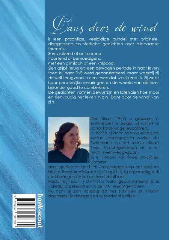 Achterkant van Dans door de wind