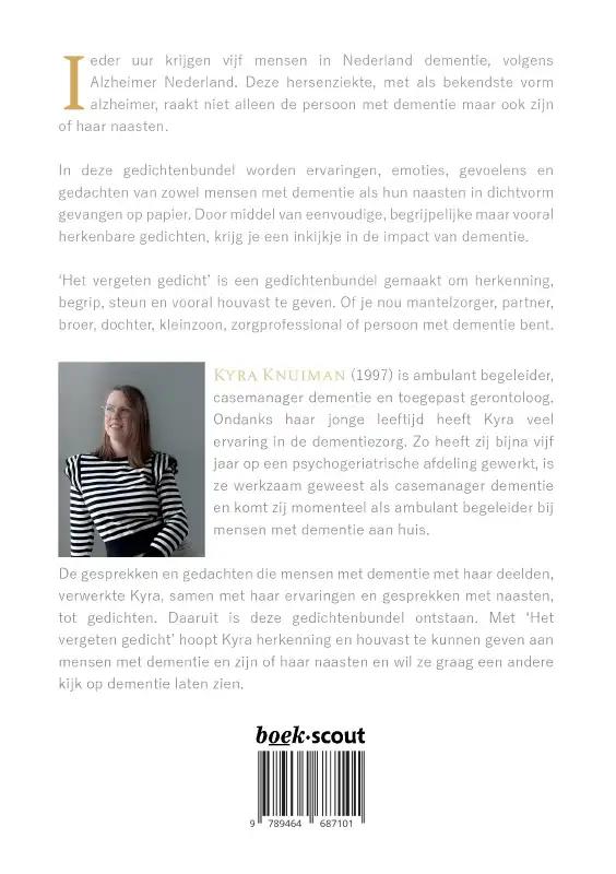 Achterkant van Het vergeten gedicht