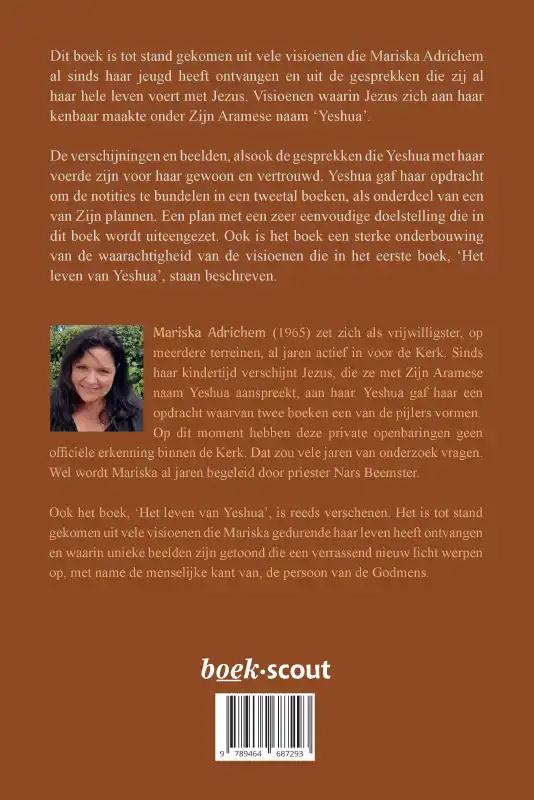 Achterkant van Mijn naam is Yeshua
