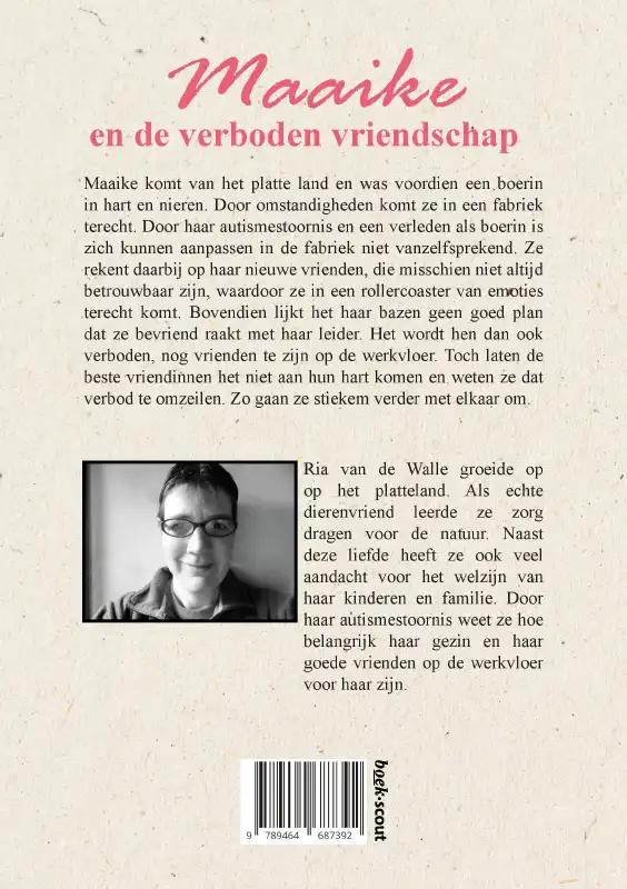 Achterkant van Maaike en de verboden vriendschap