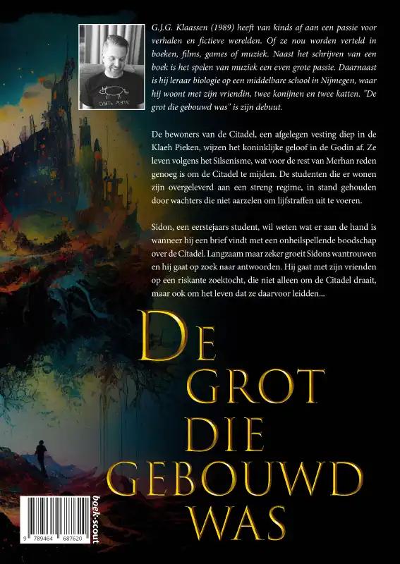 Achterkant van De grot die gebouwd was