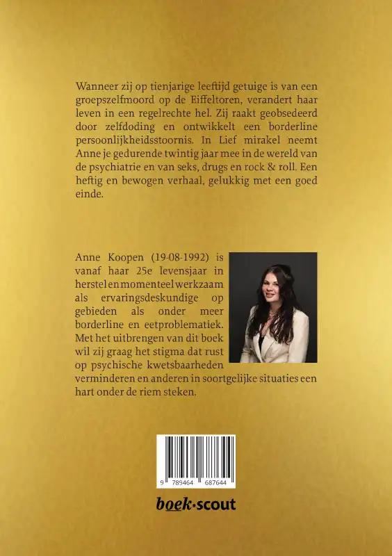 Achterkant van Lief mirakel