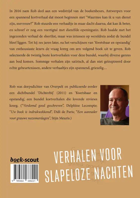 Achterkant van Verhalen voor slapeloze nachten
