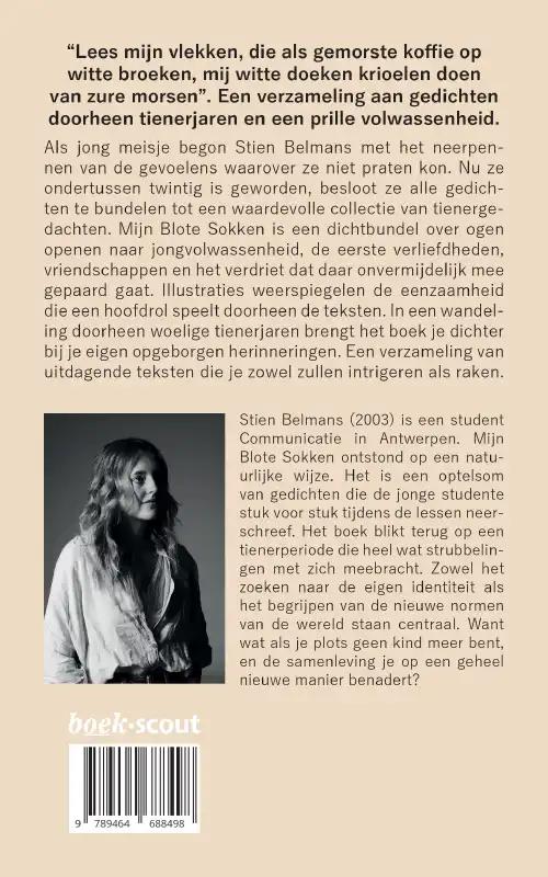 Achterkant van Mijn blote sokken