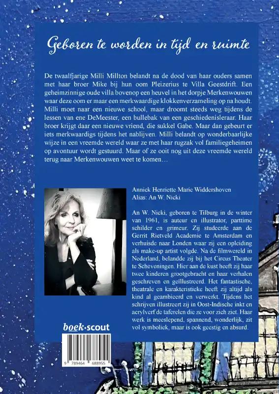 Achterkant van Milli Millton & de Tijdgeest