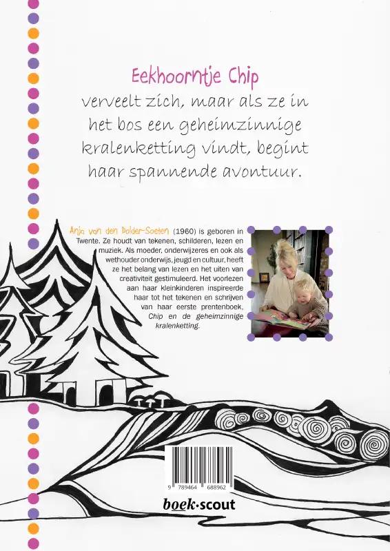 Achterkant van Chip en de geheimzinnige kralenketting