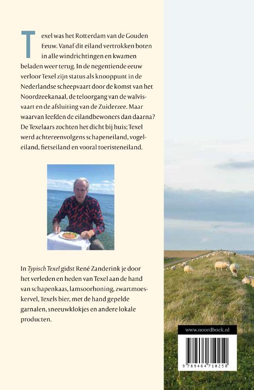 Achterkant van Typisch Texel