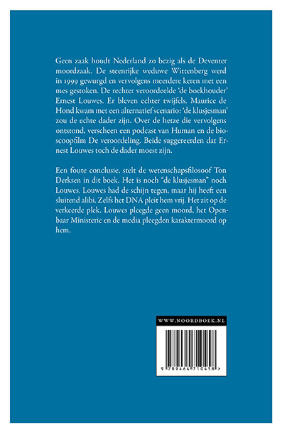 Achterkant van De Deventer karaktermoord