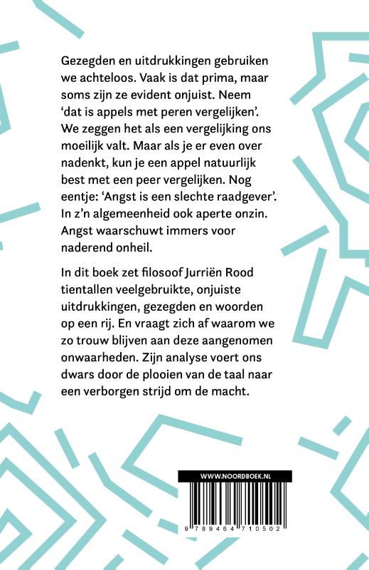 Achterkant van Dwaaltaal