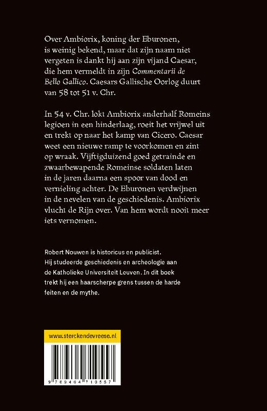 Achterkant van Ambiorix tegen Caesar