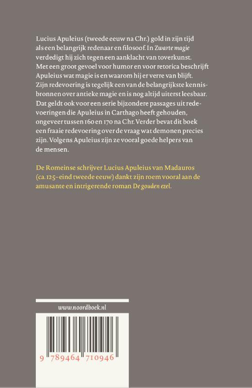 Achterkant van Zwarte magie, demonen & andere redevoeringen