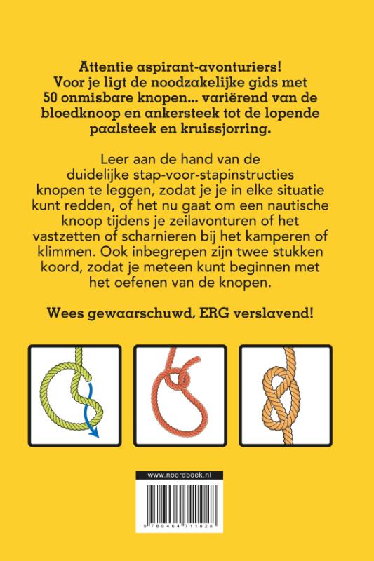 Achterkant van 50 knopen die je moet kennen