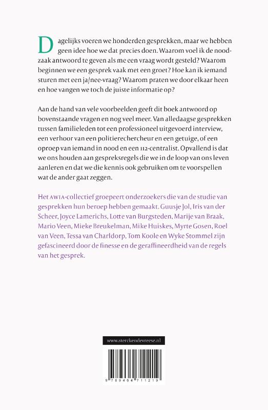 Achterkant van Hoe werkt dagelijkse communicatie?