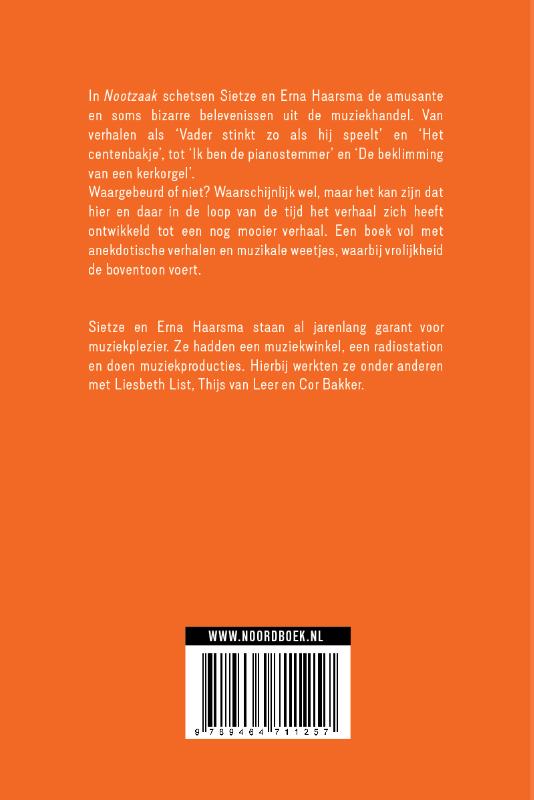 Achterkant van Nootzaak