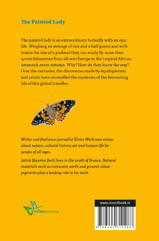 Achterkant van The Painted Lady