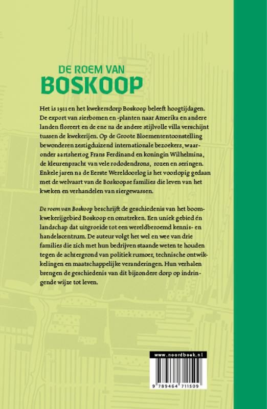 Achterkant van De roem van Boskoop