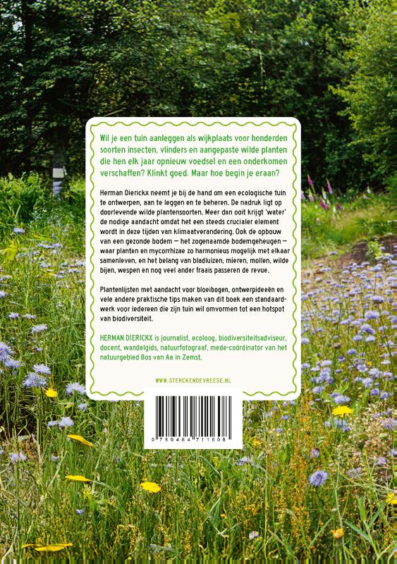 Achterkant van Ontwerp je eigen ecologische siertuin