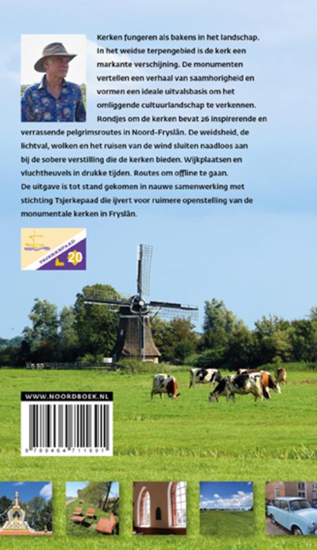 Achterkant van Rondjes om de kerken in Noord-Fryslân